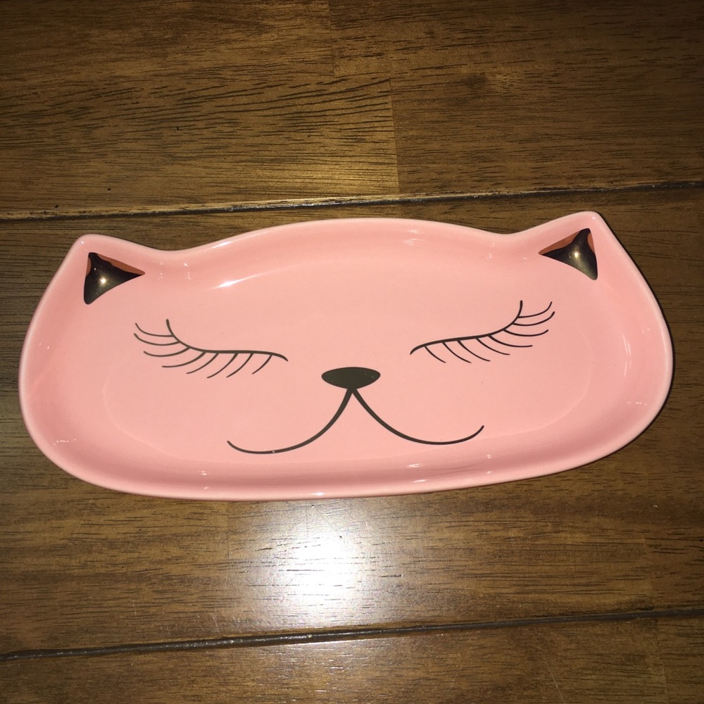 NWOT Cat Face Trinket Dish